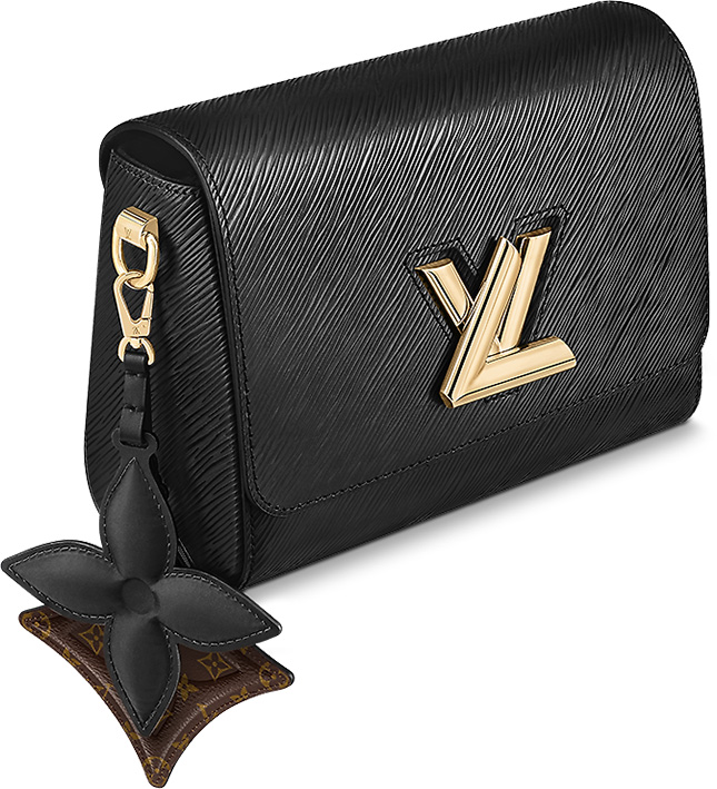 Louis Vuitton Twist Bag With Stitches Monogram Flower