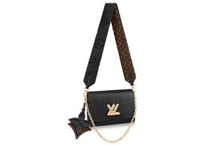Louis Vuitton Twist Bag With Stitches Monogram Flower thumb