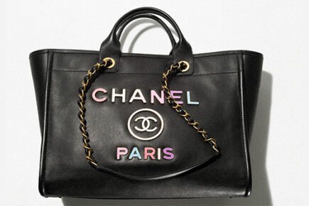 Chanel Deauville Bag With Colored Logo thumb