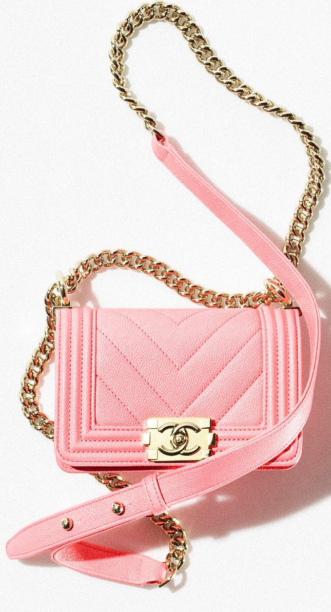 Chanel Mini Boy Bag For Spring Summer Collection