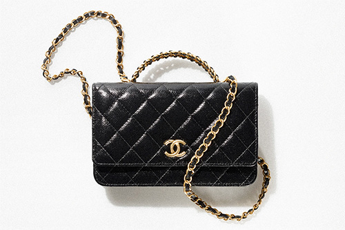 Chanel Wallet On Chain With Signature Handle | Bragmybag