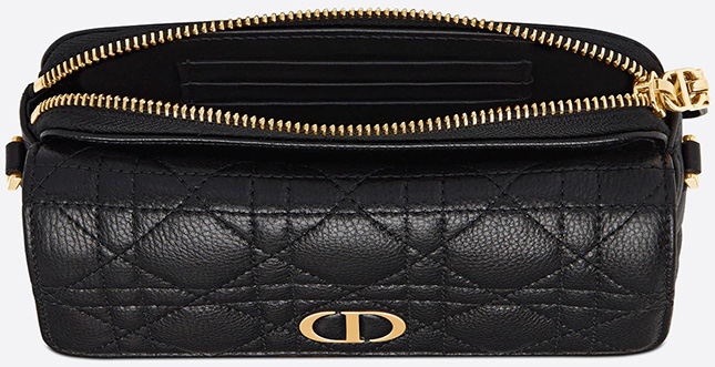 Dior Caro Pouch With Chain