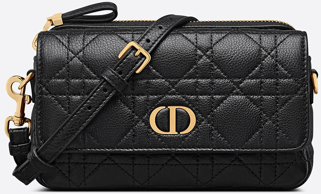 Dior Caro Pouch With Chain