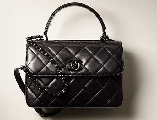Chanel Trendy CC So Black Bag thumb