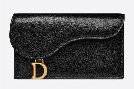 Dior Saddle Flap Compact Card Holders thumb