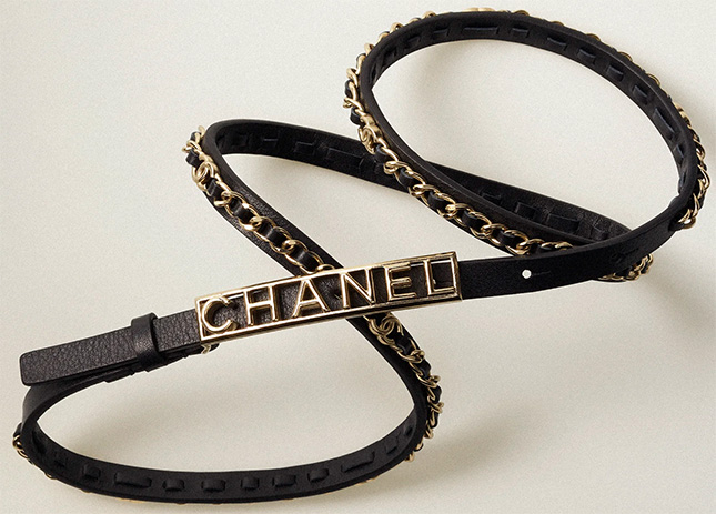 Chanel Fall Winter Belt Collection Act