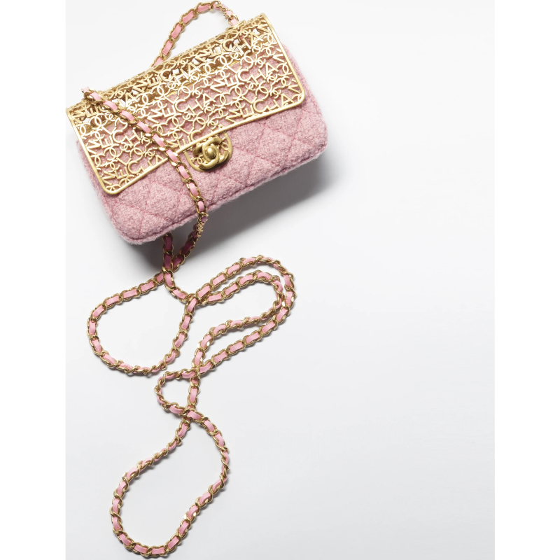 Chanel Mini Evening Bag in Wool Tweed