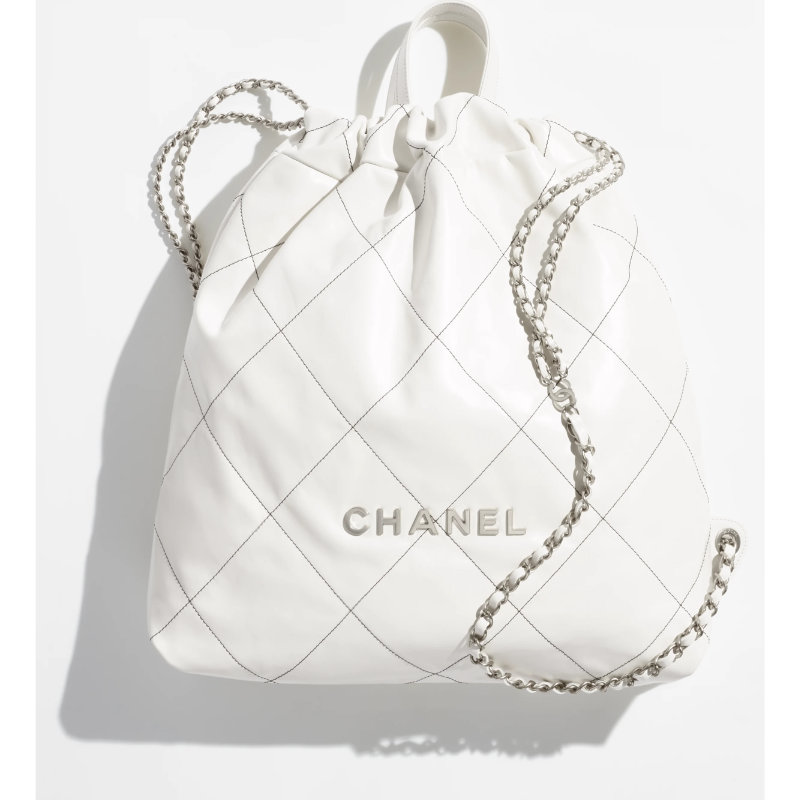 Chanel Large Bag in Shiny Calfskin