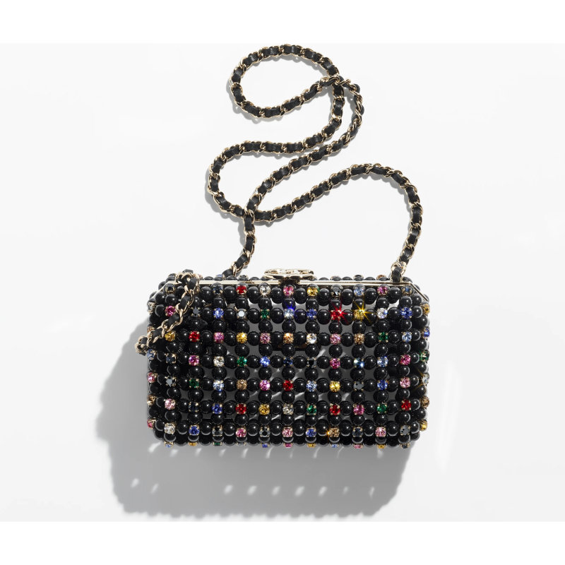 Chanel Evening Bag in Glass Pearls