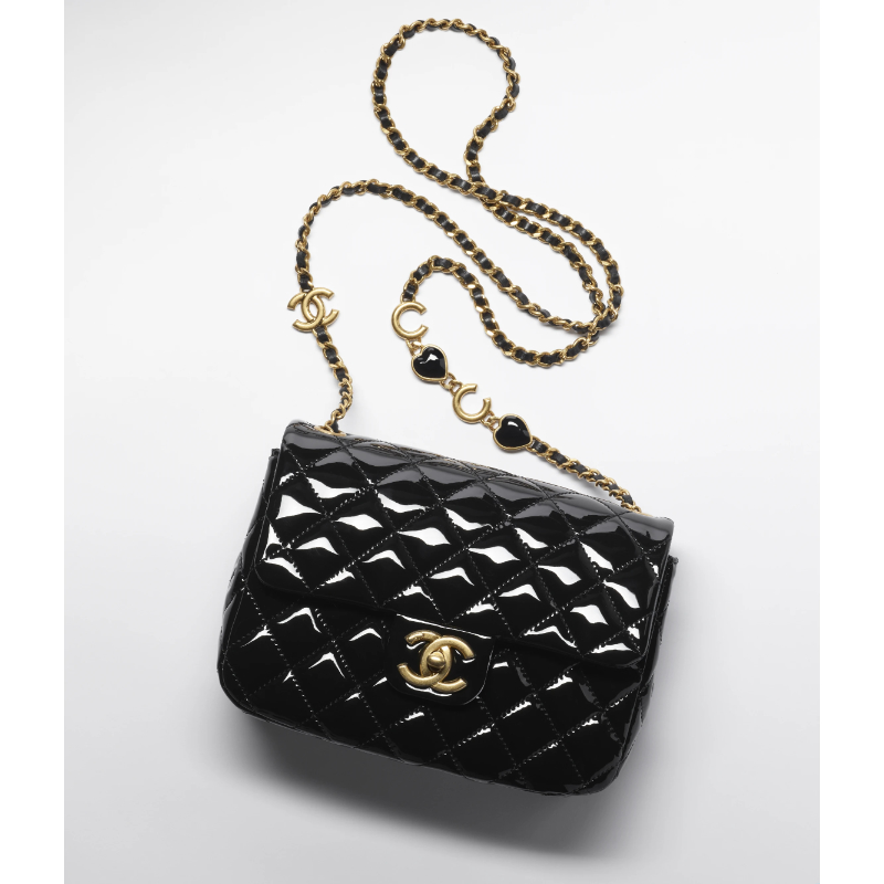 Chanel Mini Flap Bag in Patent Calfskin