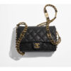Chanel Mini Flap Bag in Grained Calfskin