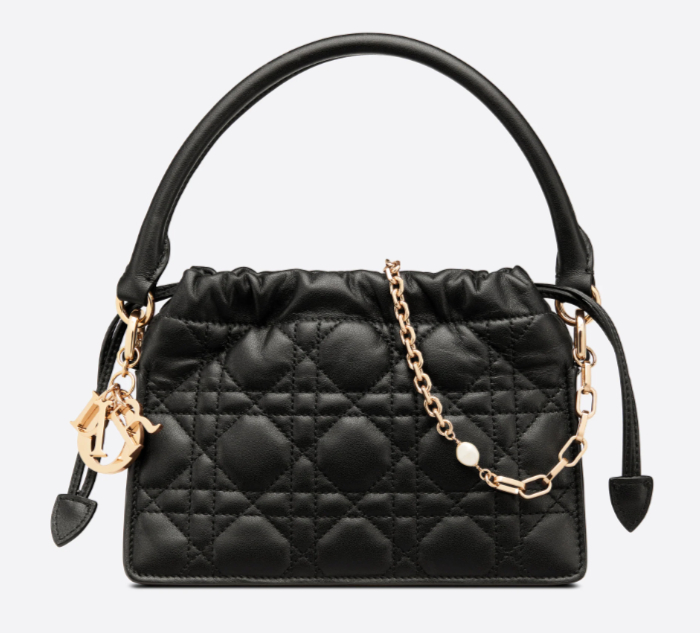 Lady Dior Top Handle Drawstring Bag Prices