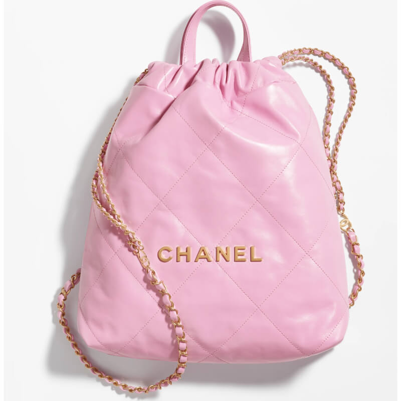 Chanel 22 Backpack in Shiny Calfskin 