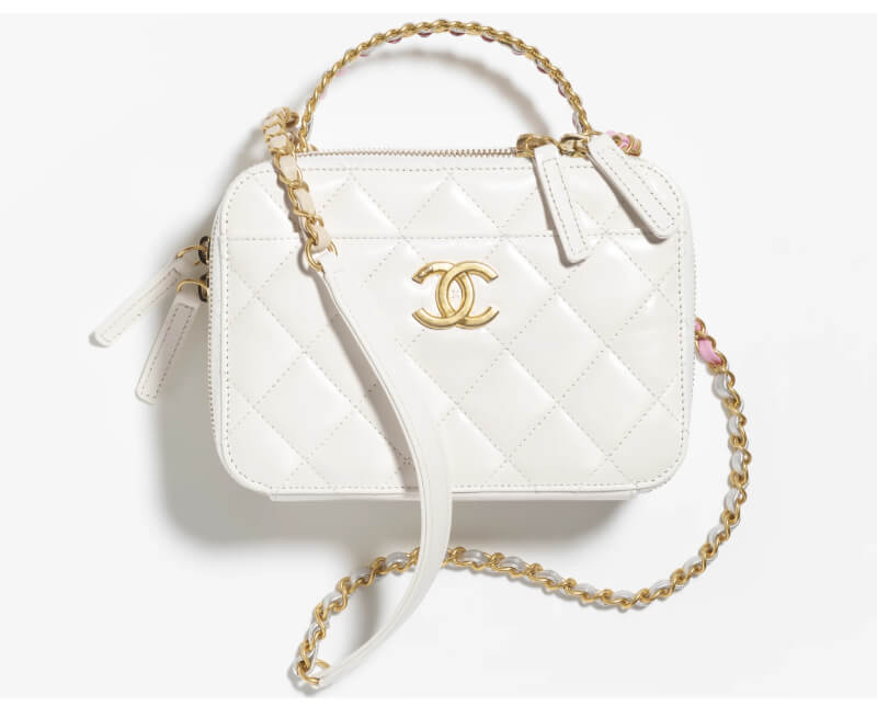 Chanel Vanity Case in Shiny Calfskin 