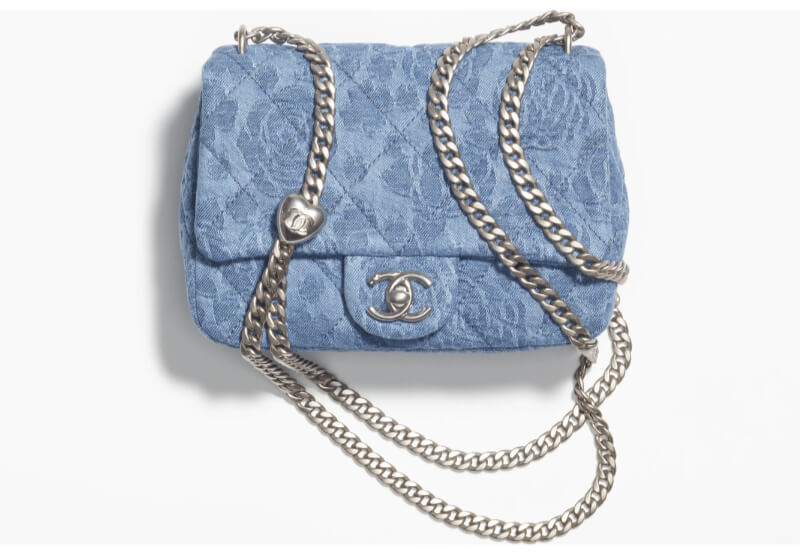Chanel Mini Flap Bag in Denim 