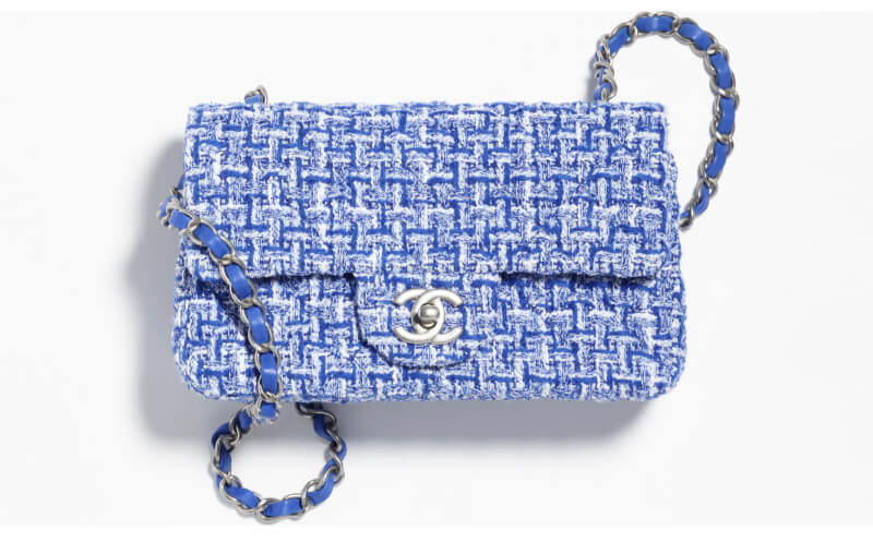 Chanel Mini Flap Bag in Cotton Tweed 