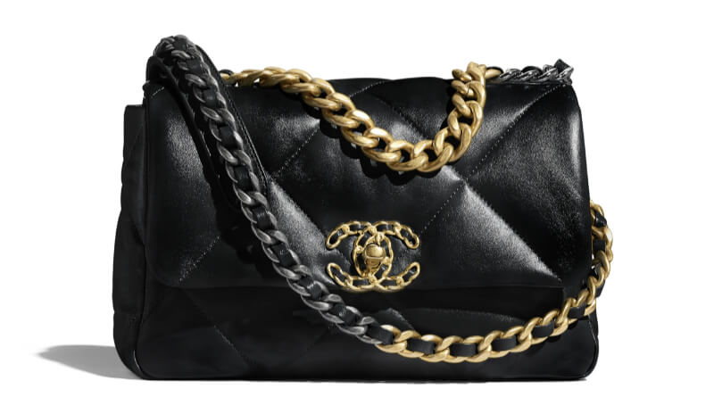 Chanel 19 Bag in Shiny Lambskin