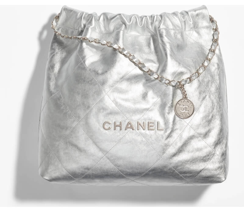Chanel CHANEL 22 Handbag in Metallic Calfskin 