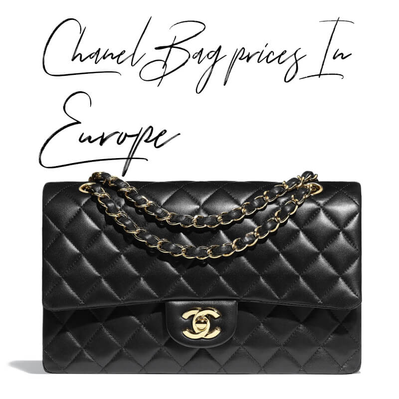 chanel bag prices europe