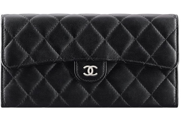 chanel classic l flap wallet prices