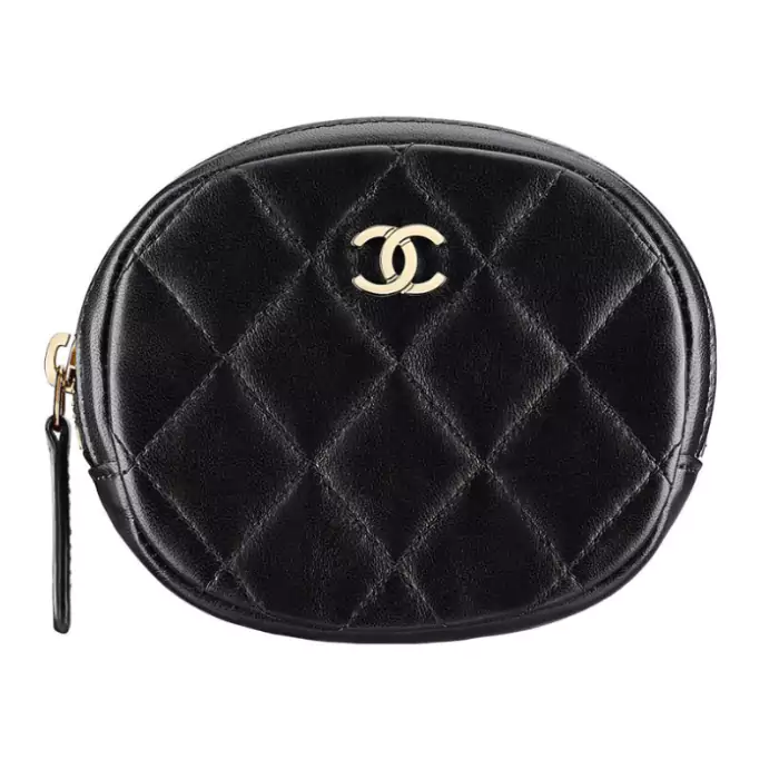 chanel classic round coin purse prices