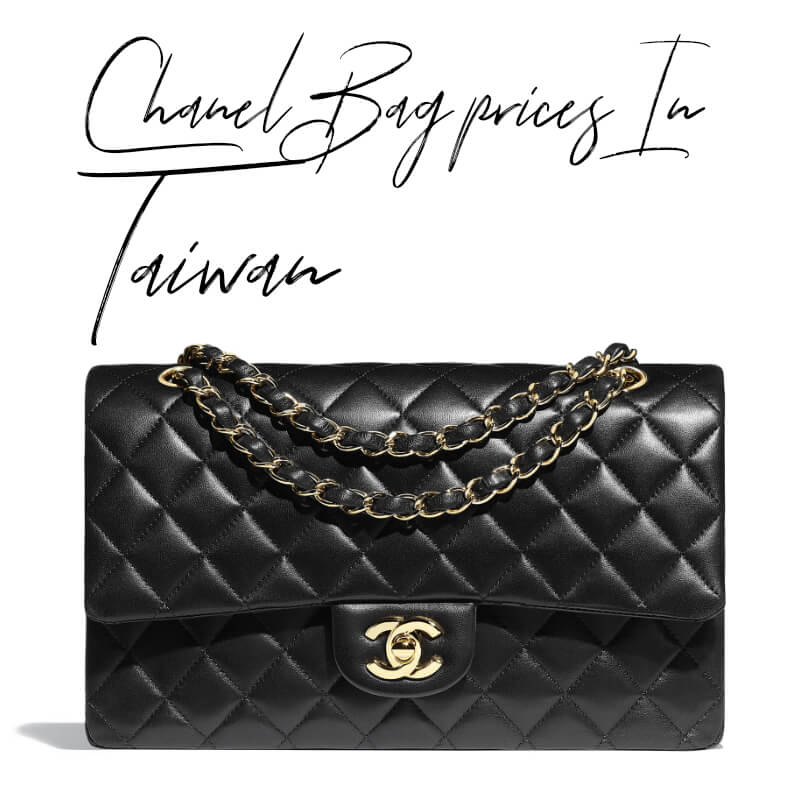 chanel bag prices in Taiwan
