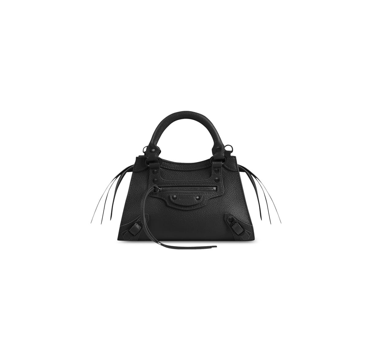 Balenciaga Neo Classic Mini Bag in Grained Calfskin All Black