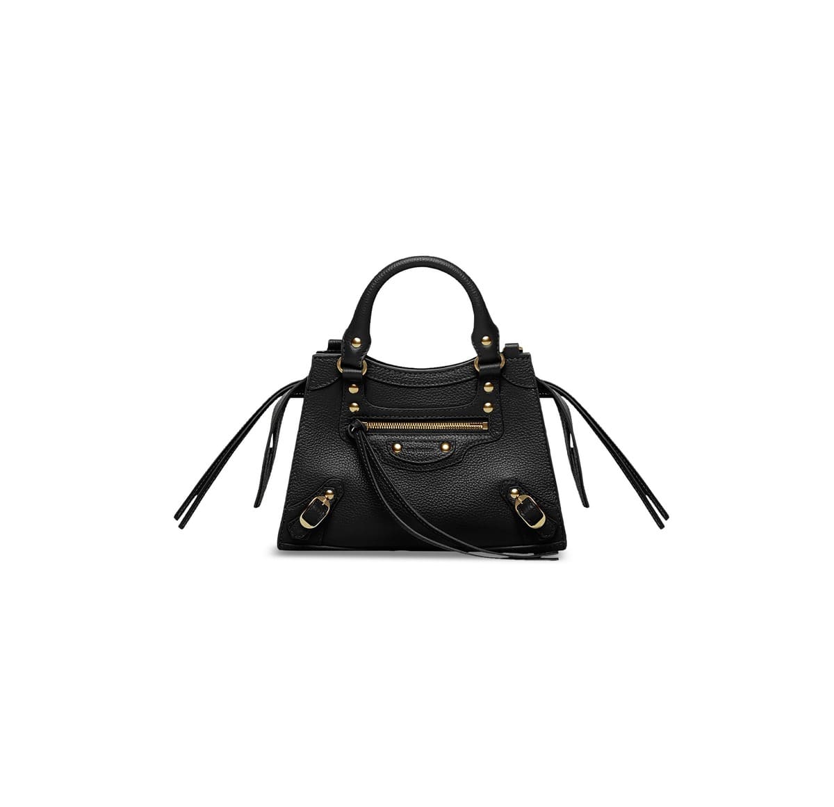 Balenciaga Neo Classic Mini Bag in Grained Calfskin Black