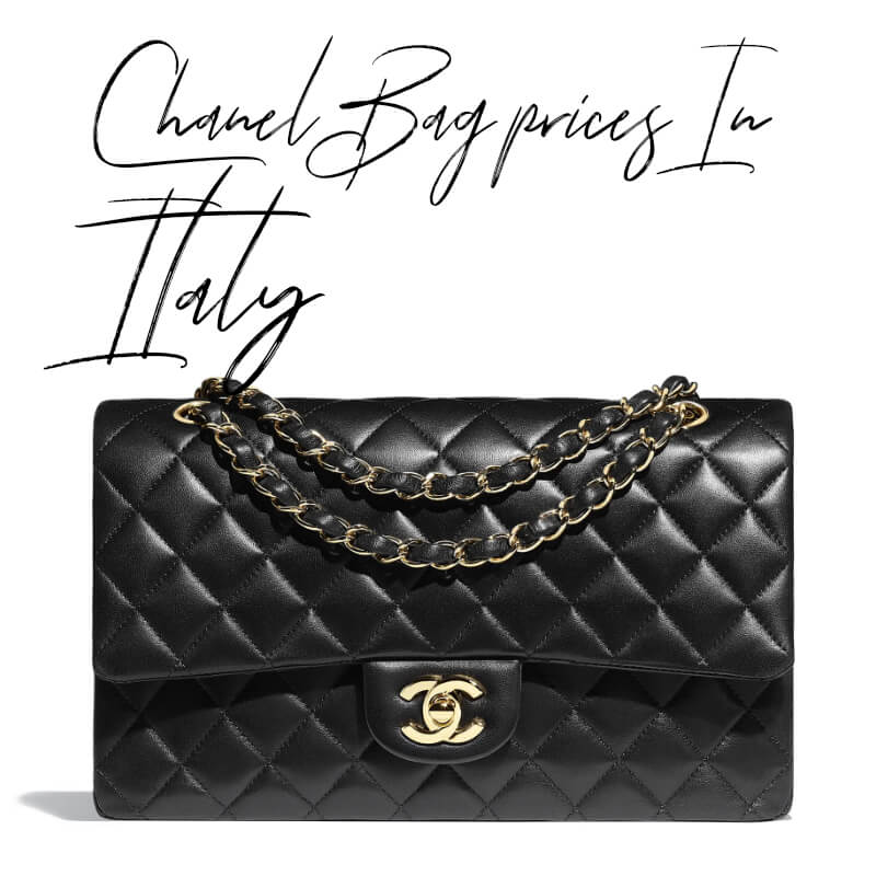 chanel bag prices Italy