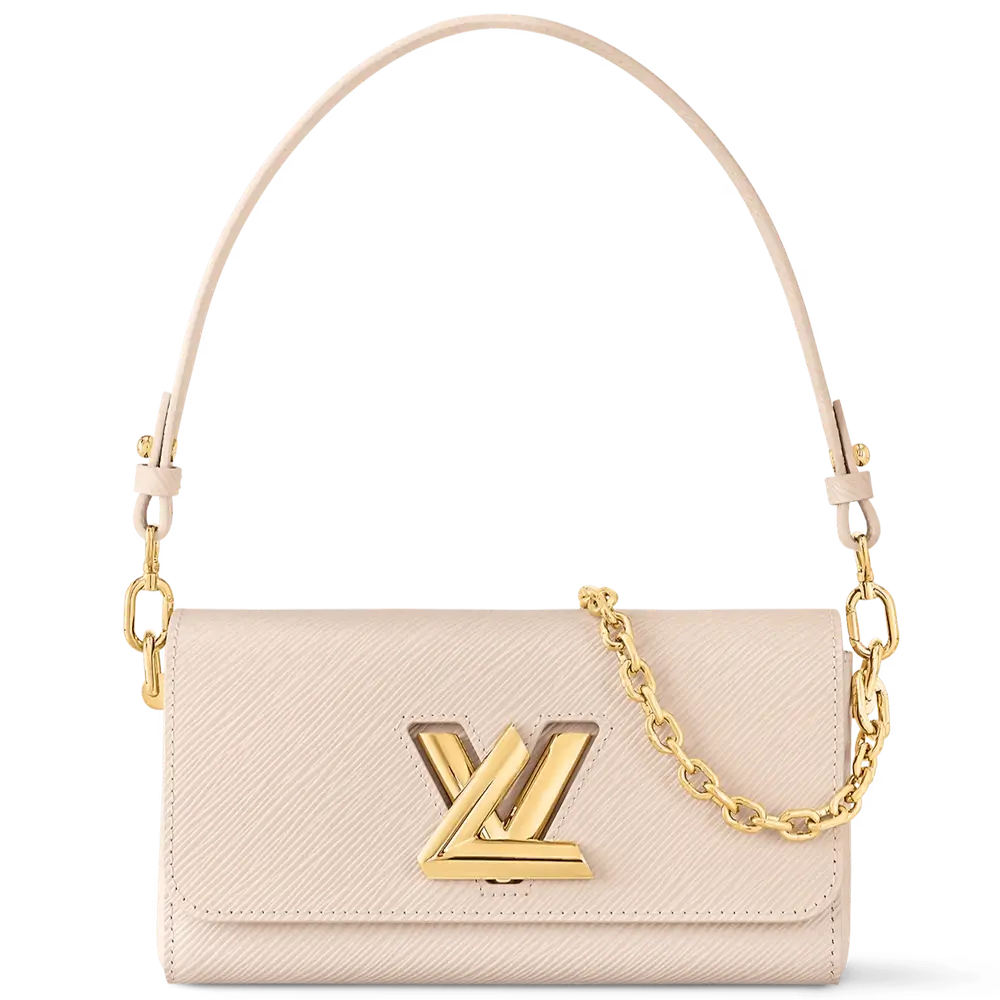 Louis Vuitton Twist West Bag in Epi Leather Quartz White