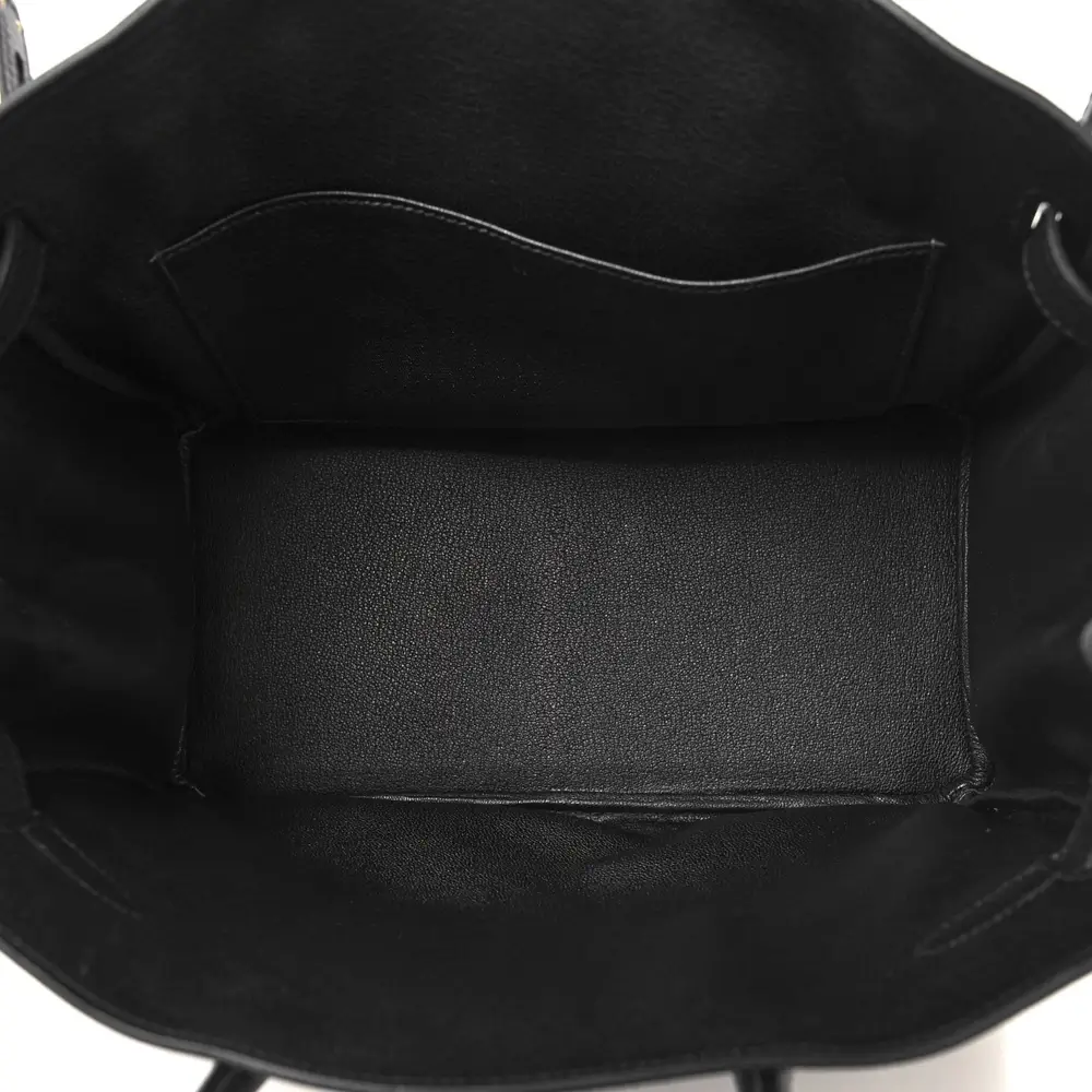 Hermes 3 En 1 Birkin 30 Bag in Togo Swift Canvas Interior pockets 2