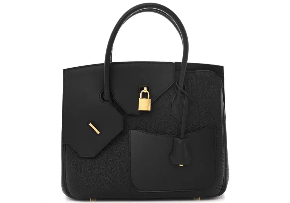 Hermes Bir in En Desordre 30 Bag in Togo Swift Front image