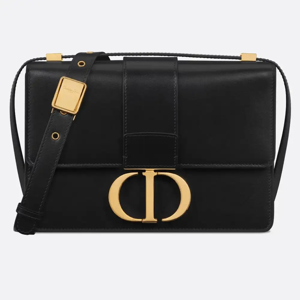 Dior 30 Montaigne Bag Box Calfskin Black