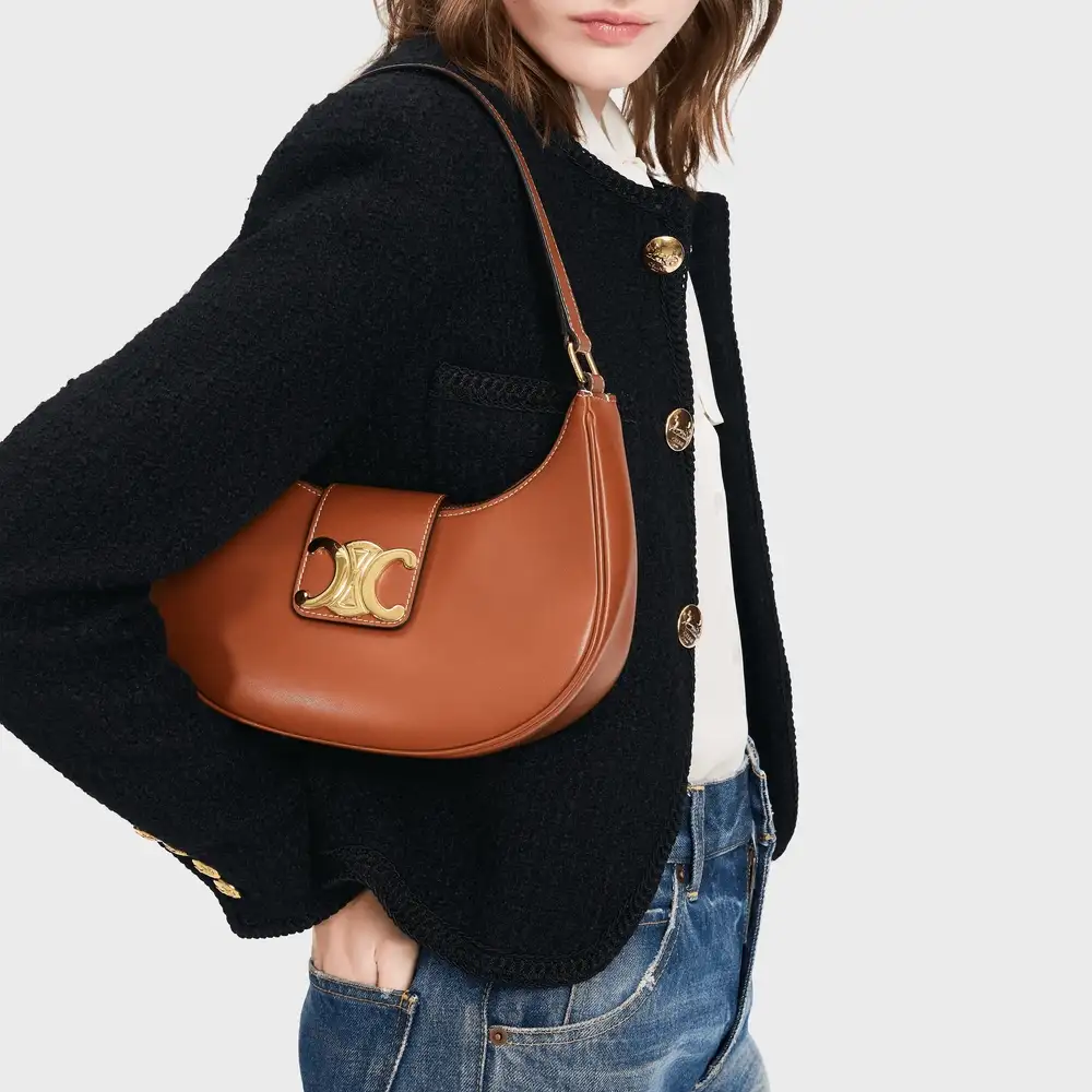 Celine Medium Ava Bag Model Shoulder Carry 2