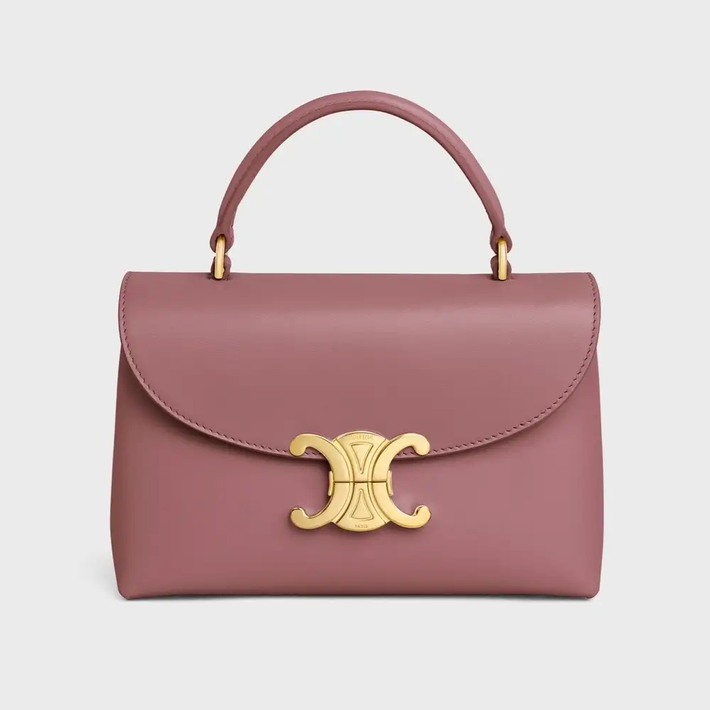 Celine Teen Nino Bag In Smooth Satinated Calfskin Vintage Rose(1)