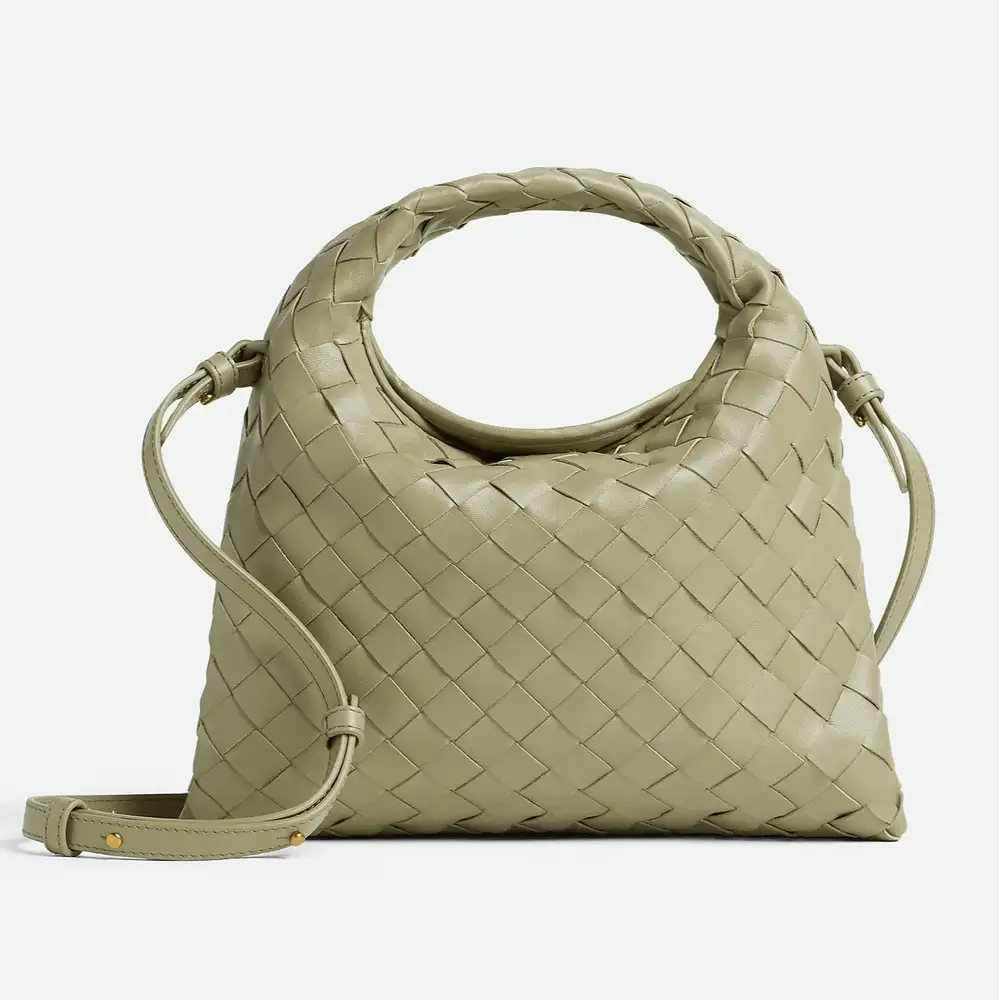 Bottega Veneta Hop Mini Bag Travertine
