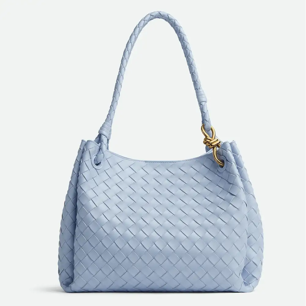 Bottega Veneta Parachute Large Bag Lunar
