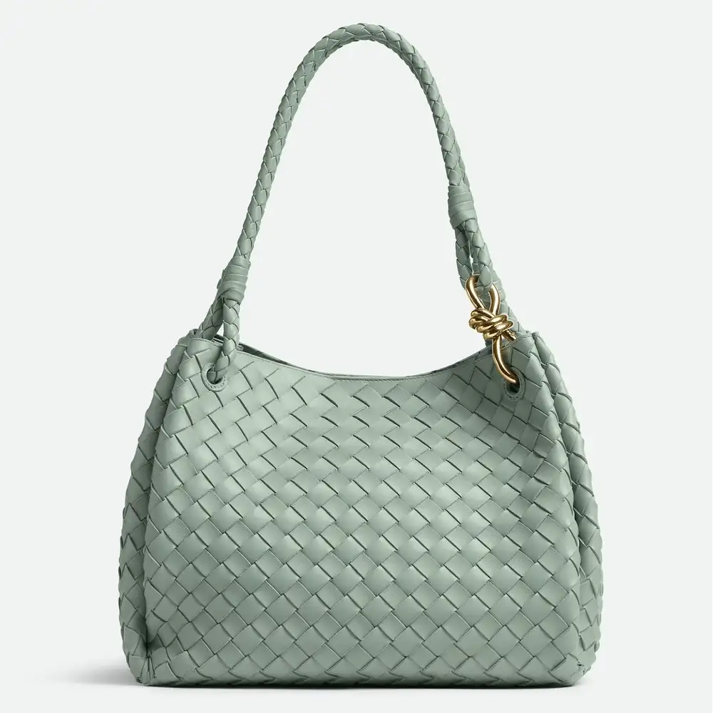 Bottega Veneta Parachute Large Bag New Sauge