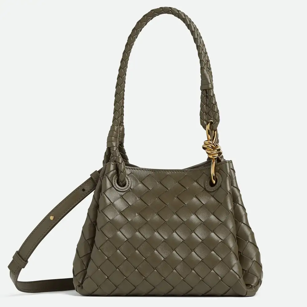 Bottega Veneta Parachute Small Bag Cypress