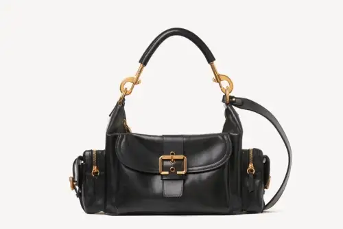 Chloe Camera Bag In Shiny Leather Black Featured image