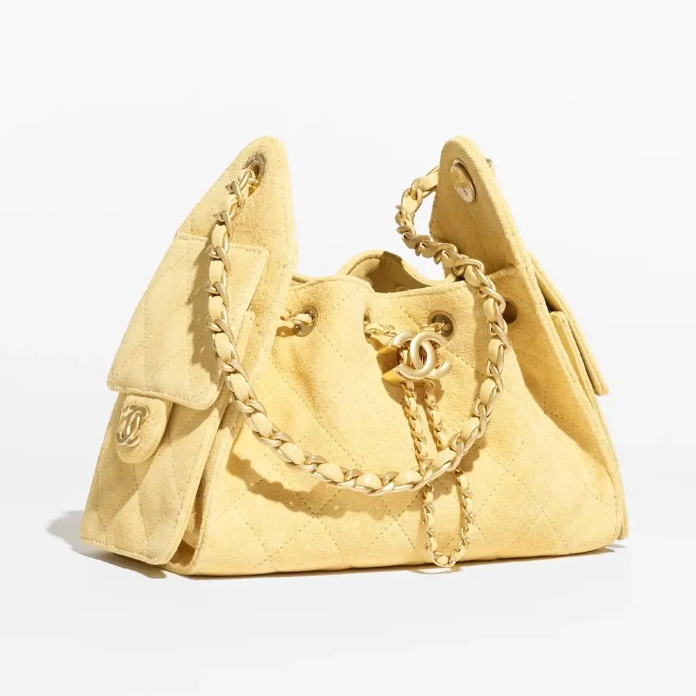 chanel 25 mini handbag suede calfskin gold tone metal AS5631B18799U5321 #2