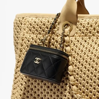 chanel classic mini bag charm lambskin gold tone metal AP4983Y04059C3906 2