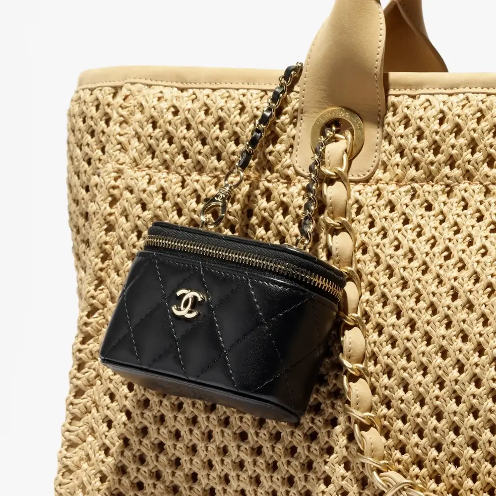 chanel classic mini bag charm lambskin gold tone metal AP4983Y04059C3906 2