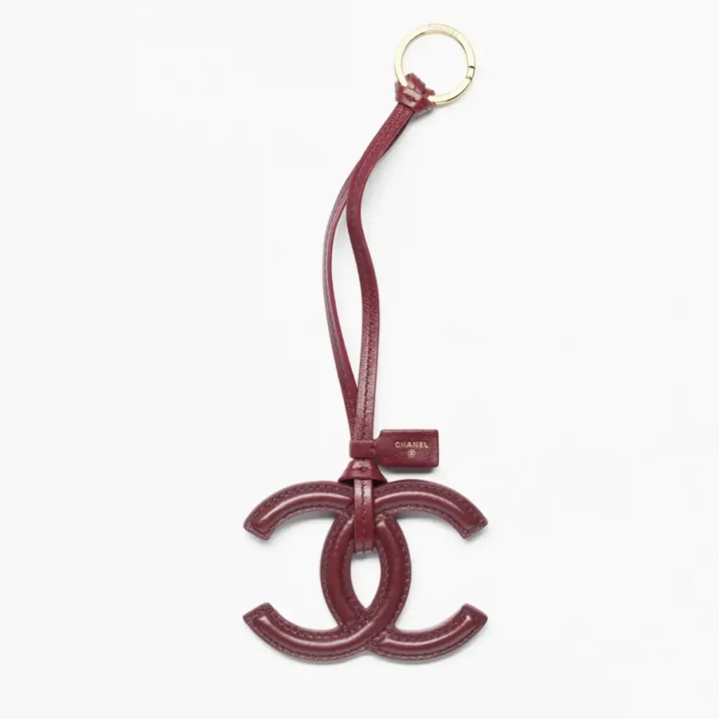 Chanel mini bag charm lambskin gold tone metal AP5248B23855U8393