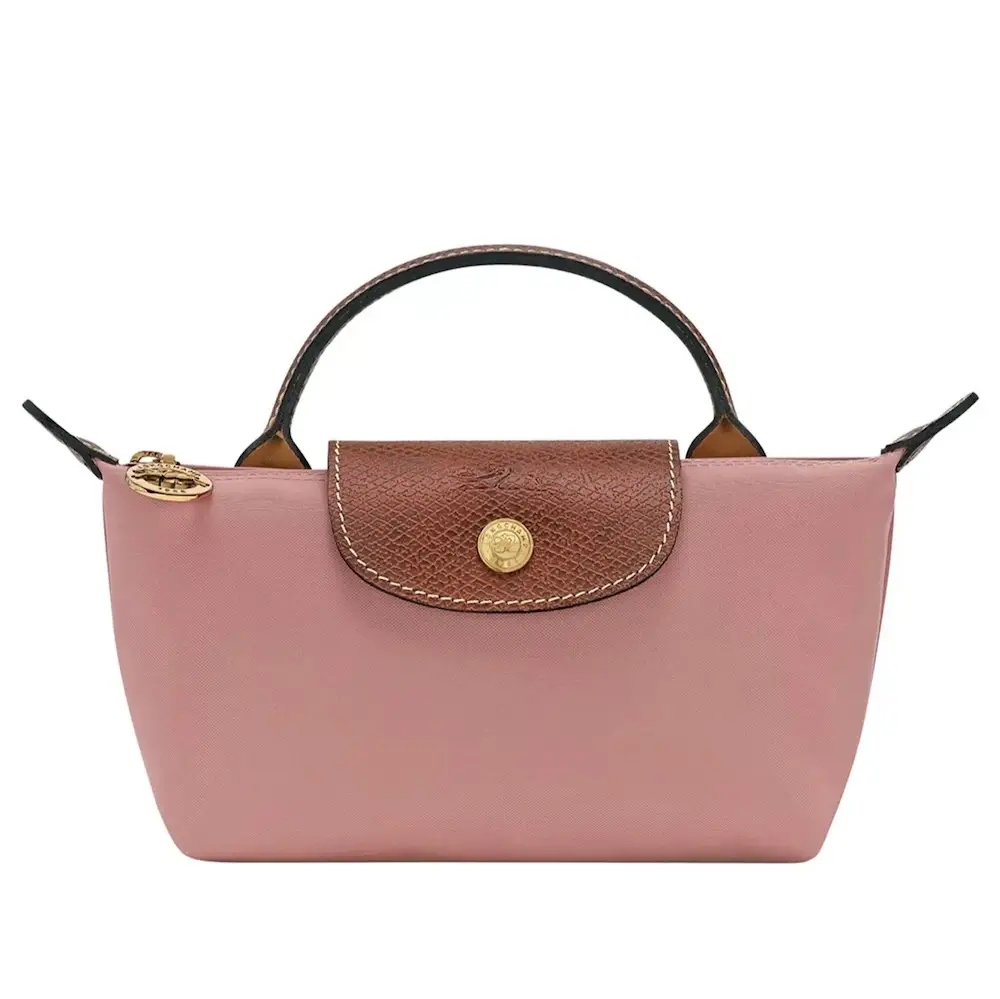 2. Longchamp Le Pliage Cosmetic Case With Flap