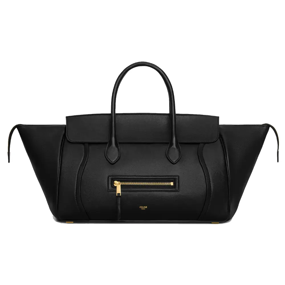 Celine luggage in supple shiny lambskin L100E3GW2.38NO Black