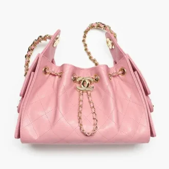 chanel 25 mini handbag grained calfskin gold tone metalAS5631B24704UA954