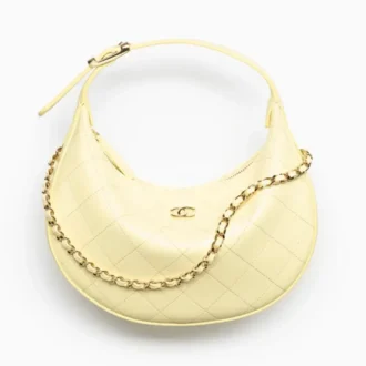 Chanel clutch with chain lambskin gold tone metal AP5429B25703U8378