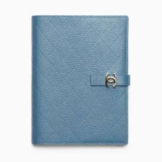 Chanel notebook grained calfskin gold tone metal AP5443B25678UB639