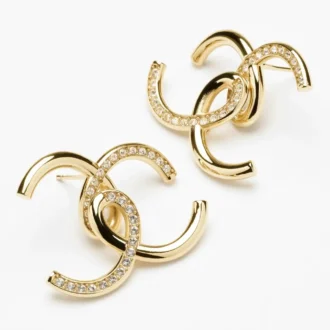 Chanel stud earrings metal diamantes ABH954B25687UC985 3